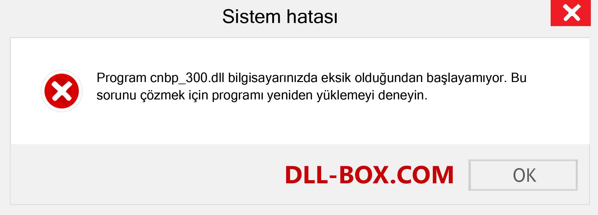 cnbp_300.dll dosyası eksik mi? Windows 7, 8, 10 için İndirin - Windows'ta cnbp_300 dll Eksik Hatasını Düzeltin, fotoğraflar, resimler